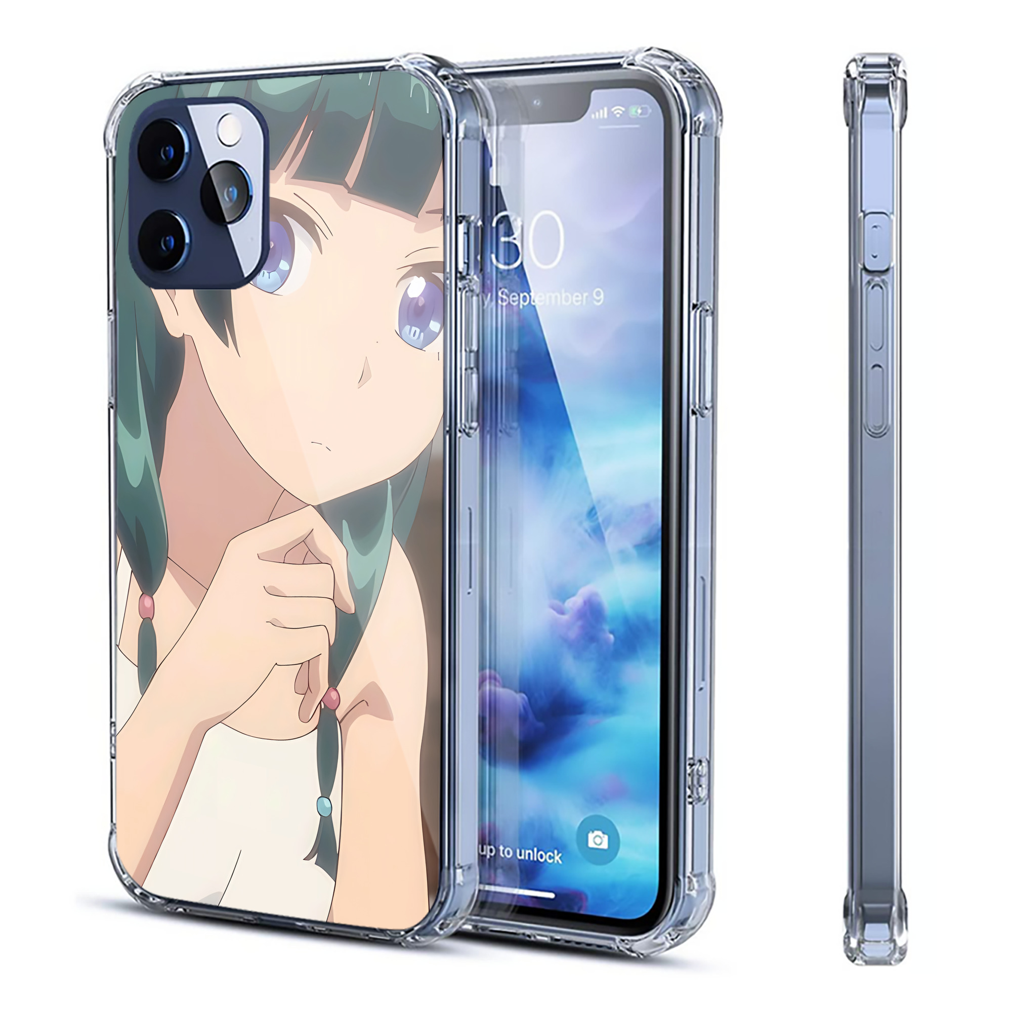 （画像用） 薬屋のひとりごと The Apothecary Diaries 【iPhone 12シリーズ対応】透明スマホケース（クリアソフトケース）